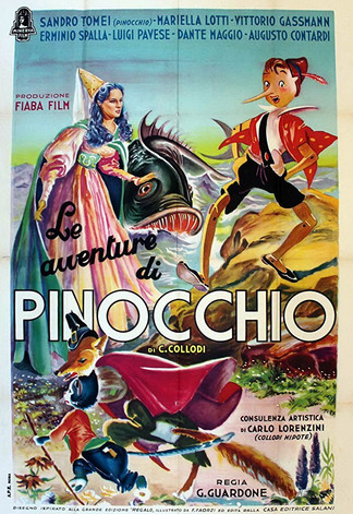 Le avventure di Pinocchio (1947) İzle