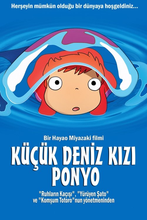 Küçük Deniz Kızı Ponyo (2008) İzle