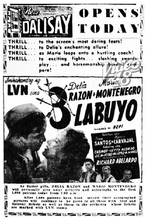 Tatlong Labuyo (1953) İzle