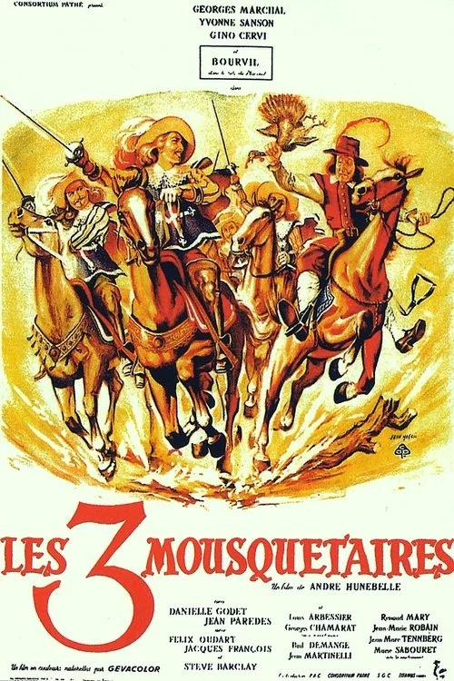 Les Trois Mousquetaires (1953) İzle